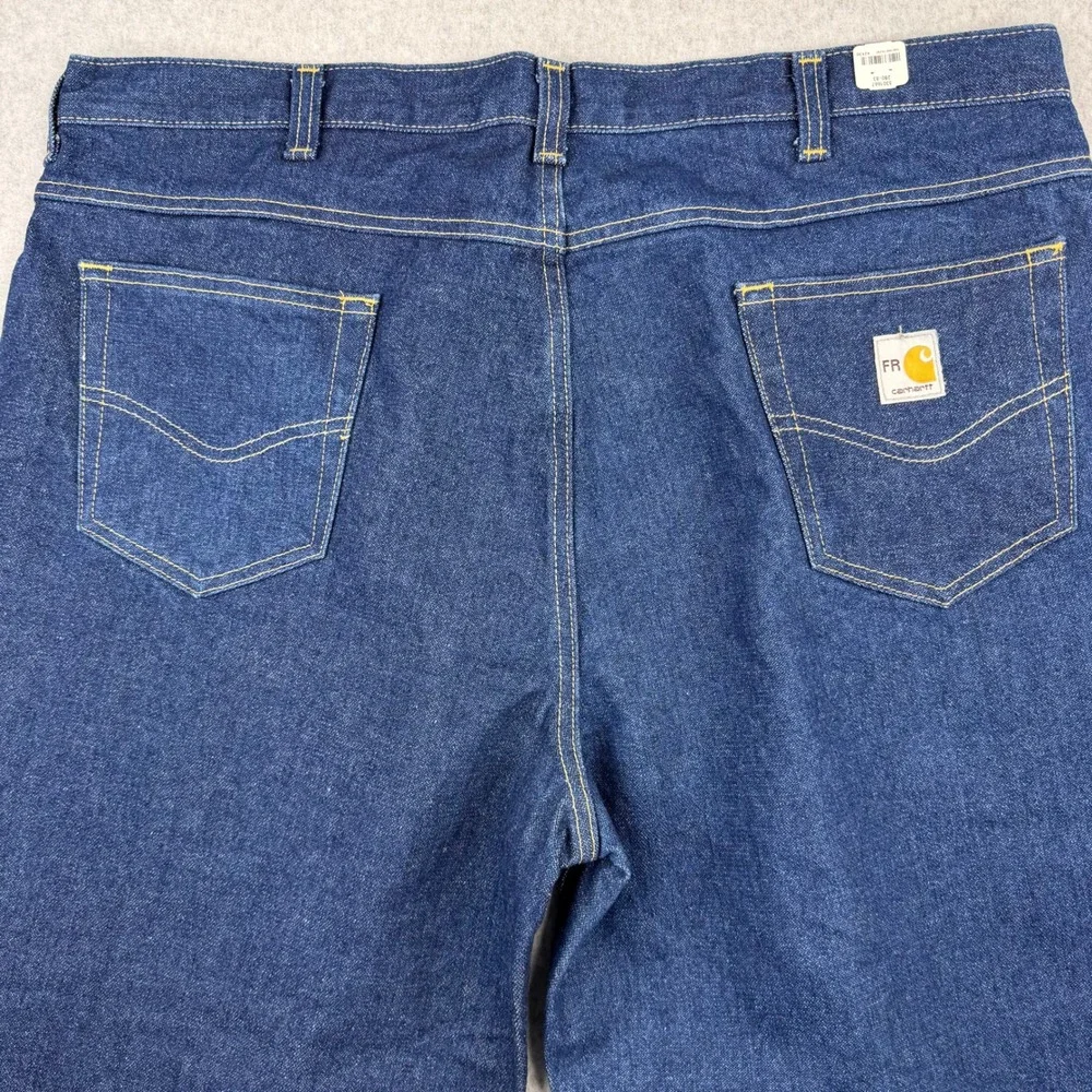 Carhartt Mens FR Flame Resistant Denim Work‎ Jeans 42x30 Blue 280-83 NFPA 2112